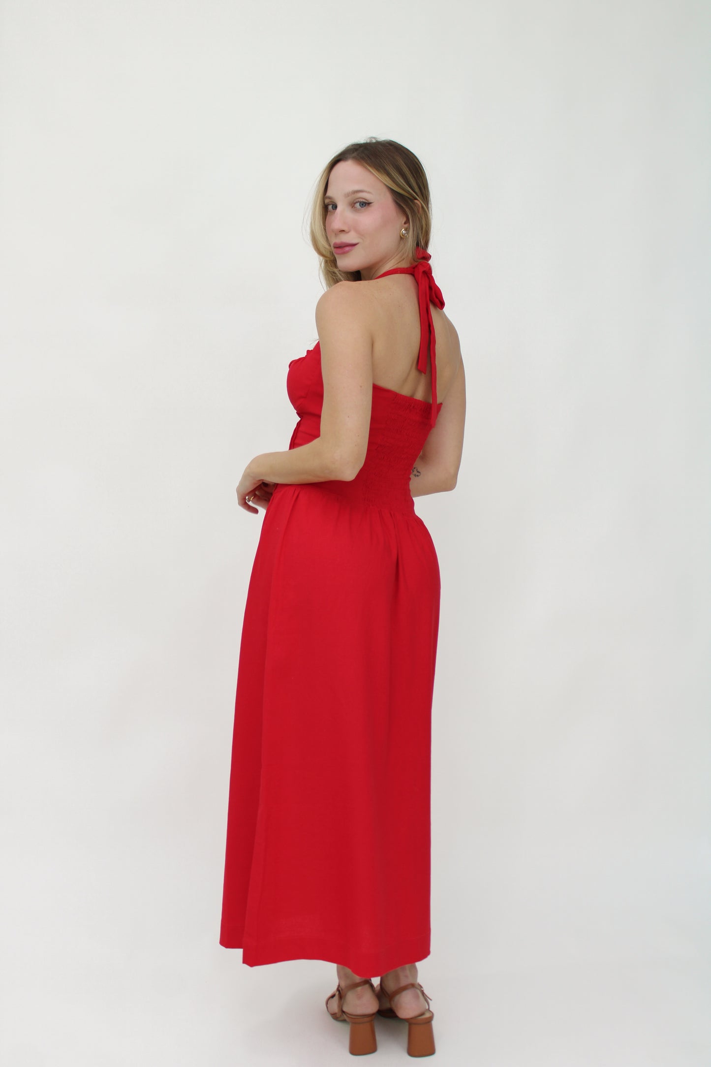 Vestido Maddalena Pomodoro